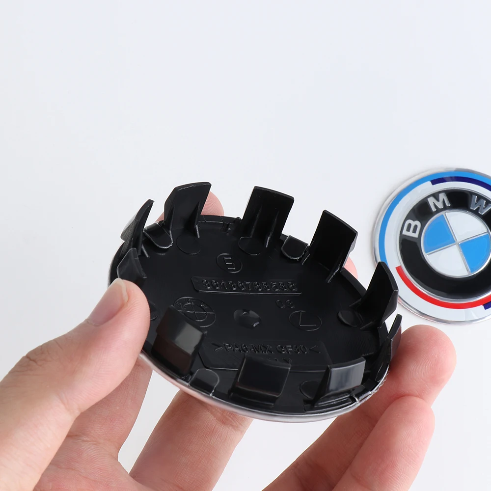 4pcs 56/68mm Car Center Wheel Hub Caps Cover For BMW M series 3 5 E30 E46 E60 E90 E91 F30 M2 M3 M4 M5 F10 X3 X5 F15 Accessories