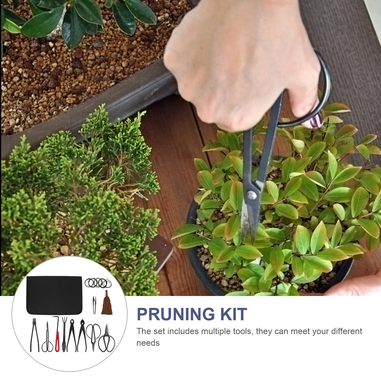 

1Set Gardening Pruning Shears High Quality Plant Branch Trimmers Pruner Scissors Set Garden Scissors Gardening Trimming Tool