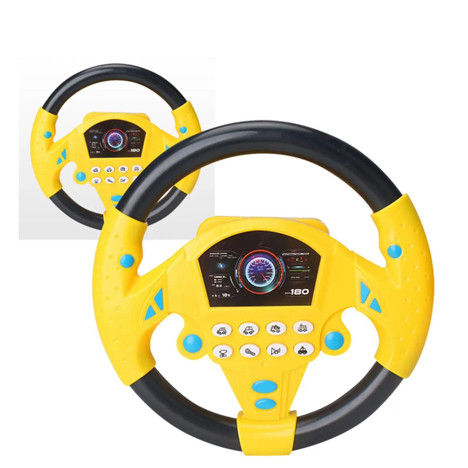 Steering Wheel Toy Musical Activity Toys Electric Wheel Toy for Outdoor Jungle Gym