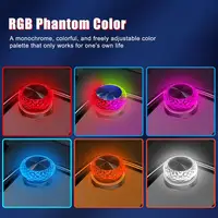Car USB Ambient Lights Portable Mini LED Atmosphere Lamps Interior Decorative lights for car and Computer, Environment Lighting 6