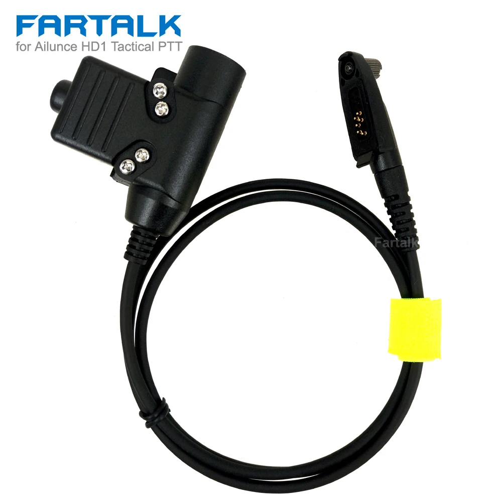 U94 Tactical Ptt Voor Retevis Ailunce Radio Hd1 Rt82 Rt29 Rt87 Walkie Talkie To Boogman Elite Ii Hd01 Hd02 Hd03 Headset Hoofdtelefoon