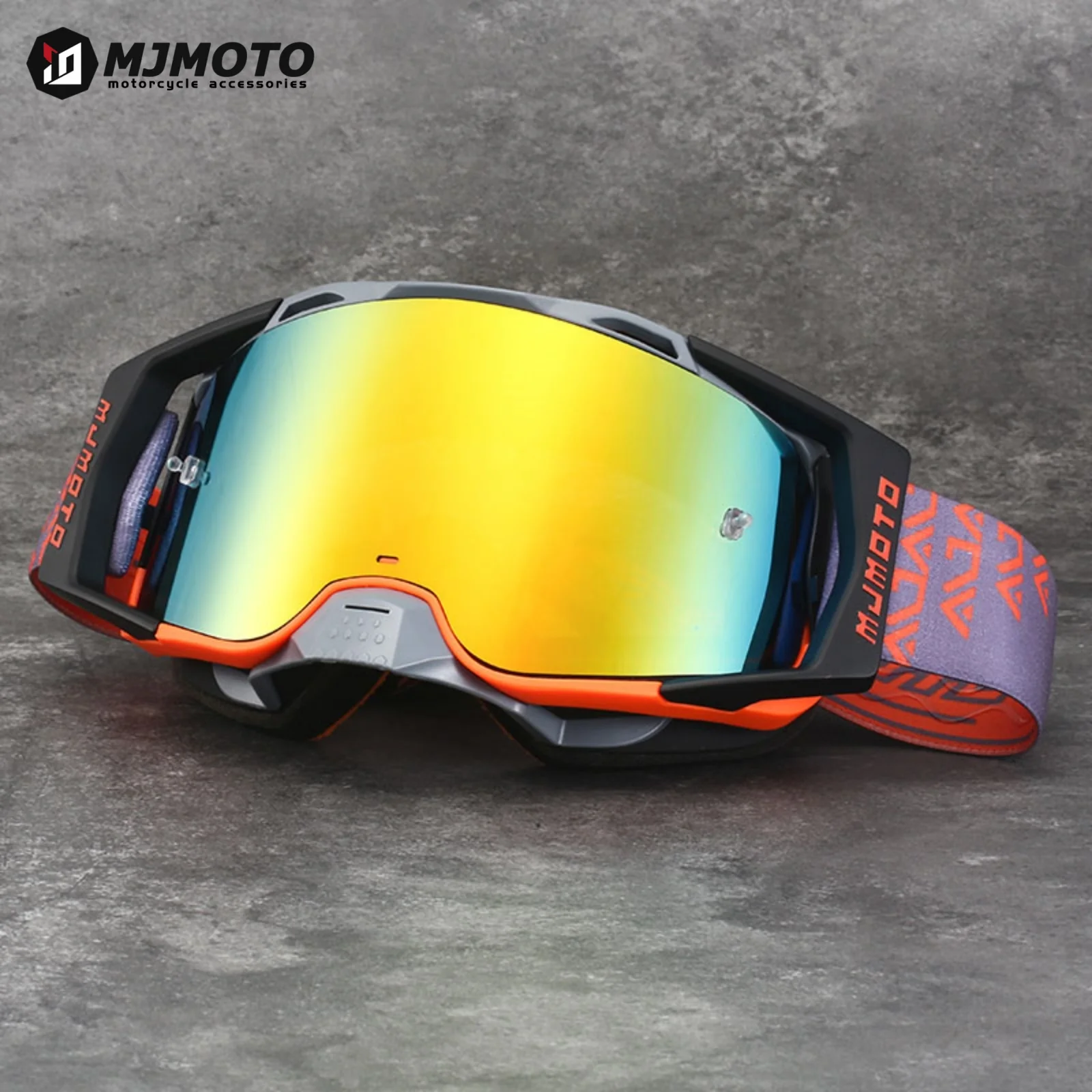 

Противотуманные быстросъемные двухслойные мотоциклетные очки для езды на велосипеде, мото-байк, BMX, MTB, солнцезащитные очки, мотокросс, эндуро, шлем, очки