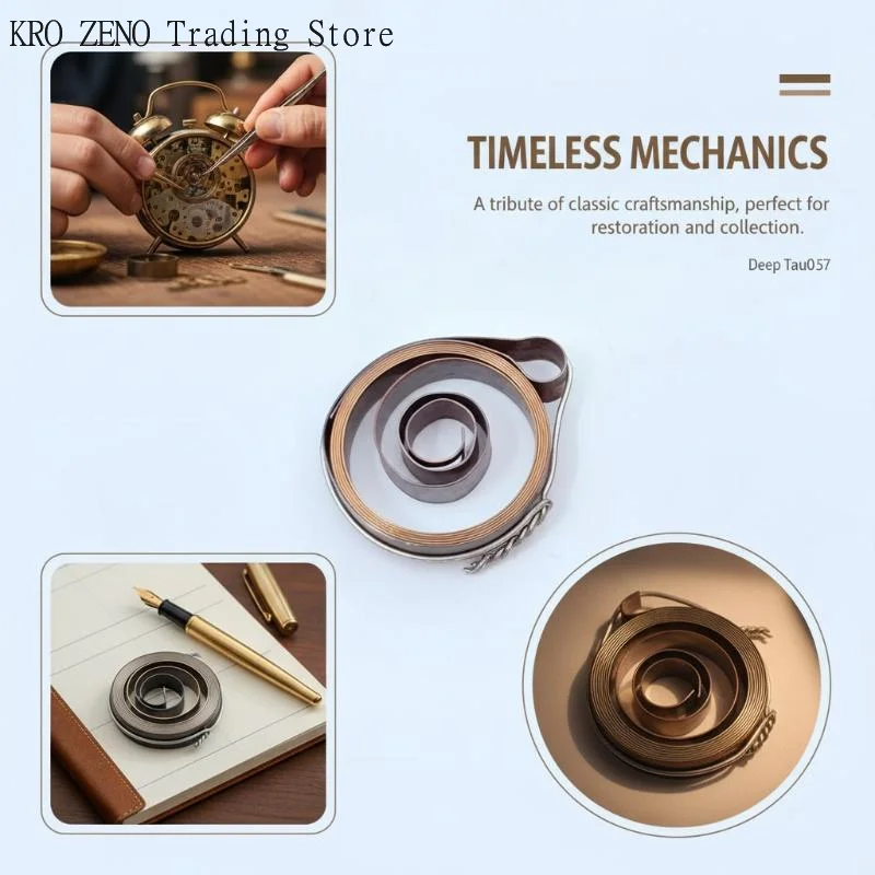 1Pc Metal General-purpose Running Line Clockwork Old-fashioned Mechanical Clocks Springs Three-five-inch Wall Clocks Metal Parts