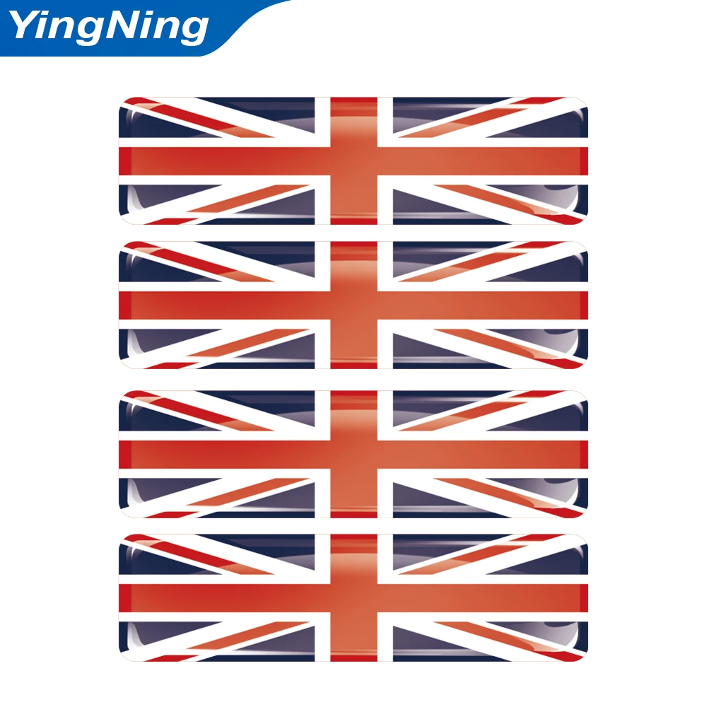

3D Resin UK Flag Stickers Union Jack Car Emblem Decals For MINI Cooper BMW Audi VW Ford Toyota Exterior DIY Car Accessories