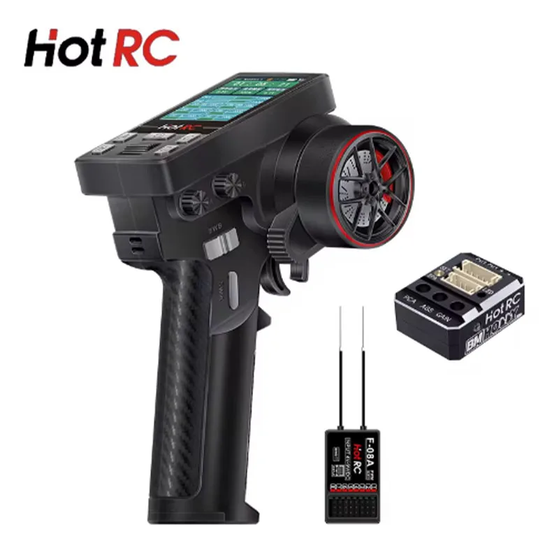 Hotrc Ct-8b Remote Control Ten Channel Color Screen Rc Model Remote Control Vehicle, Ship, Tank, Climbing Vehicle