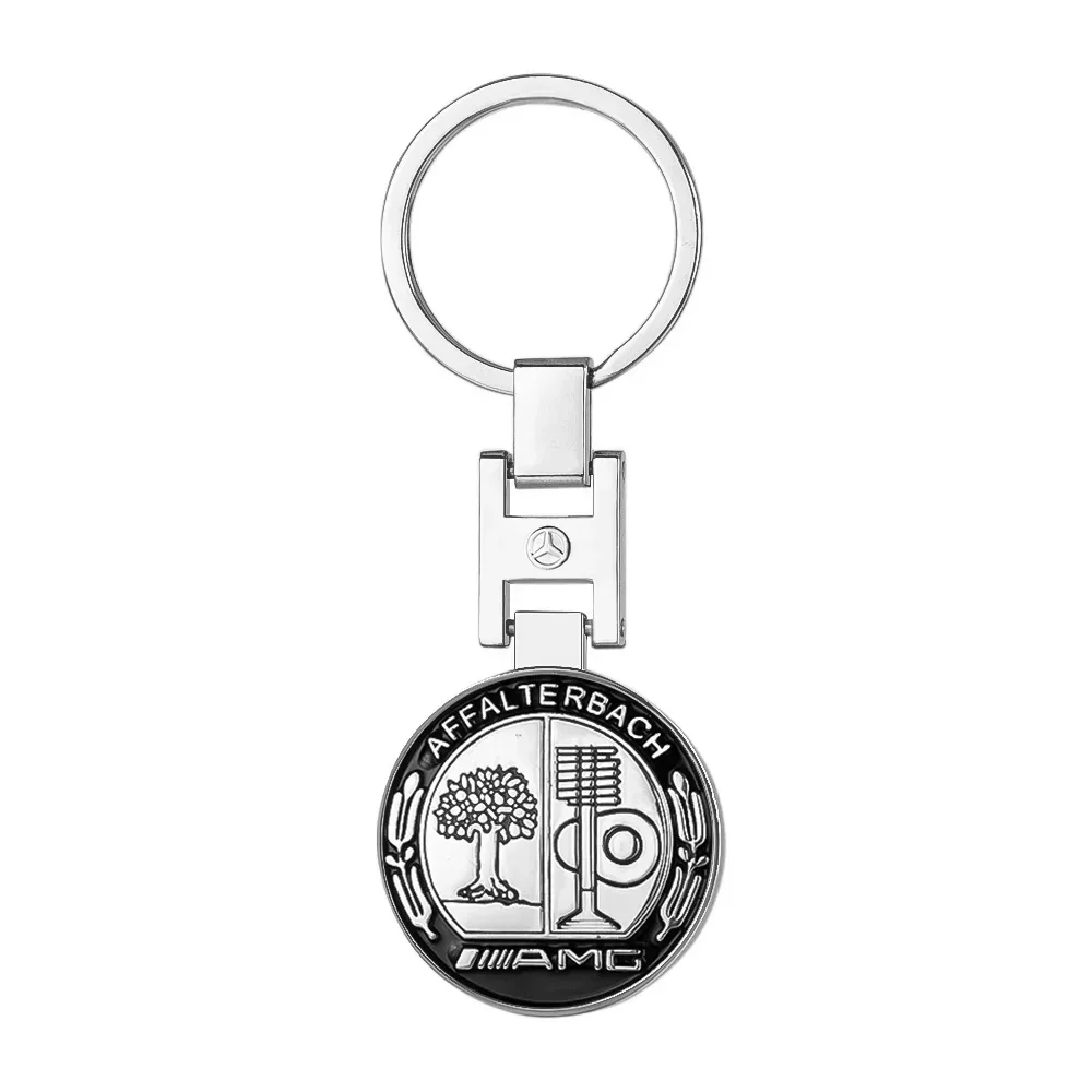 New Car Badge Keychain Women Men Back Bag Pendant Keyring Key Chain Ring for Mercedes Benz AMG A B R G S M Class W176 W212 W108