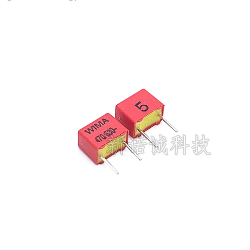 2pcs/20pcs Germany WIMA Film capacitor 630V 471 0.00047UF 630V 470PF 471J 5% FKP2 Pitch 5mm