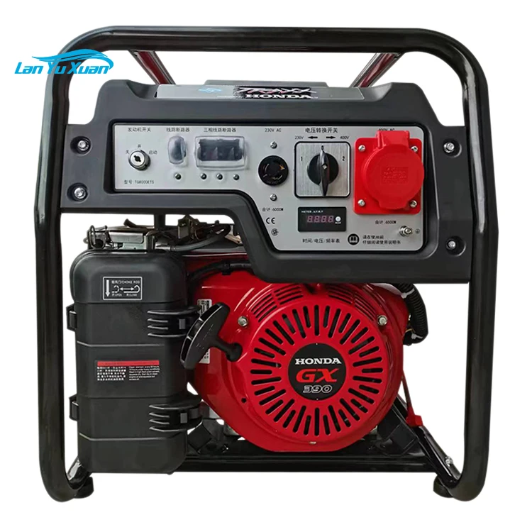 

Petrol Generator 3-phase 220 Volt 220v 7000 Watts 7kw Electricity Power Gasoline Generators For Home Electric