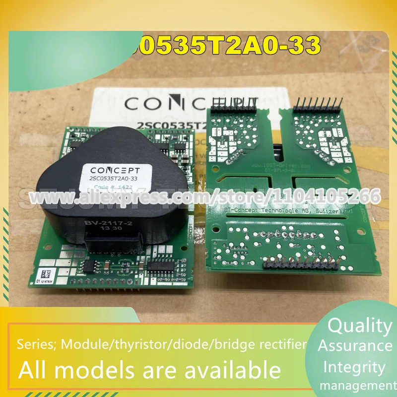 

2SC0535T2A0-33 2SC0535T2A1-33 новая оригинальная плата привода в наличии