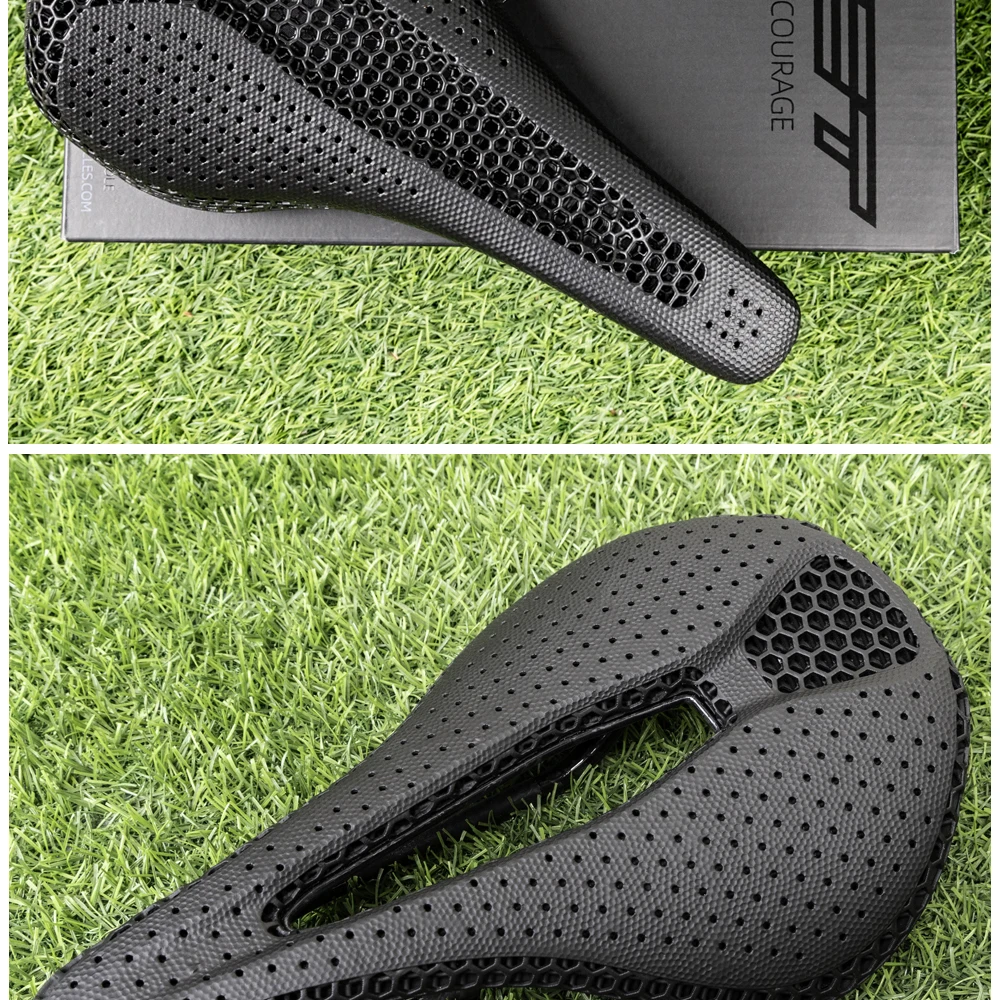 2026RYET Ultra Vollcarbon 3D-Gedruckter Fahrradsattel 145mm 205g 7*9 Hochmodul-Carbonfaser-Basis MTB Mountainbike-Sitz Teile – Detail 34