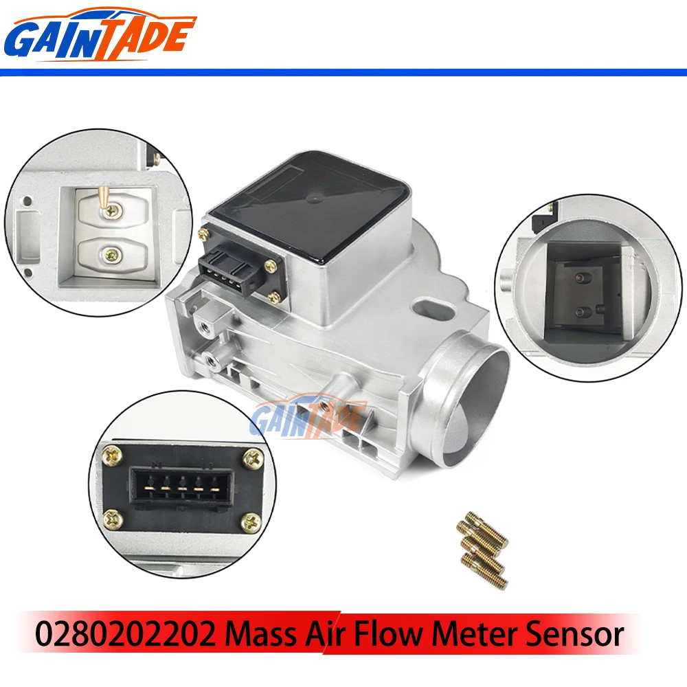 Medidor de flujo de aire masivo Sensor MAF 0280202202 para Alfa Romeo para Opel Frontera Omega Vectra para Vauxhall Astra Sensor MAP 0280202210