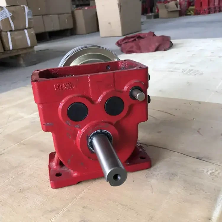 Gear reducer powered fertilizer applicator Gearbox, agricultural fertilizer spreader Gearbox