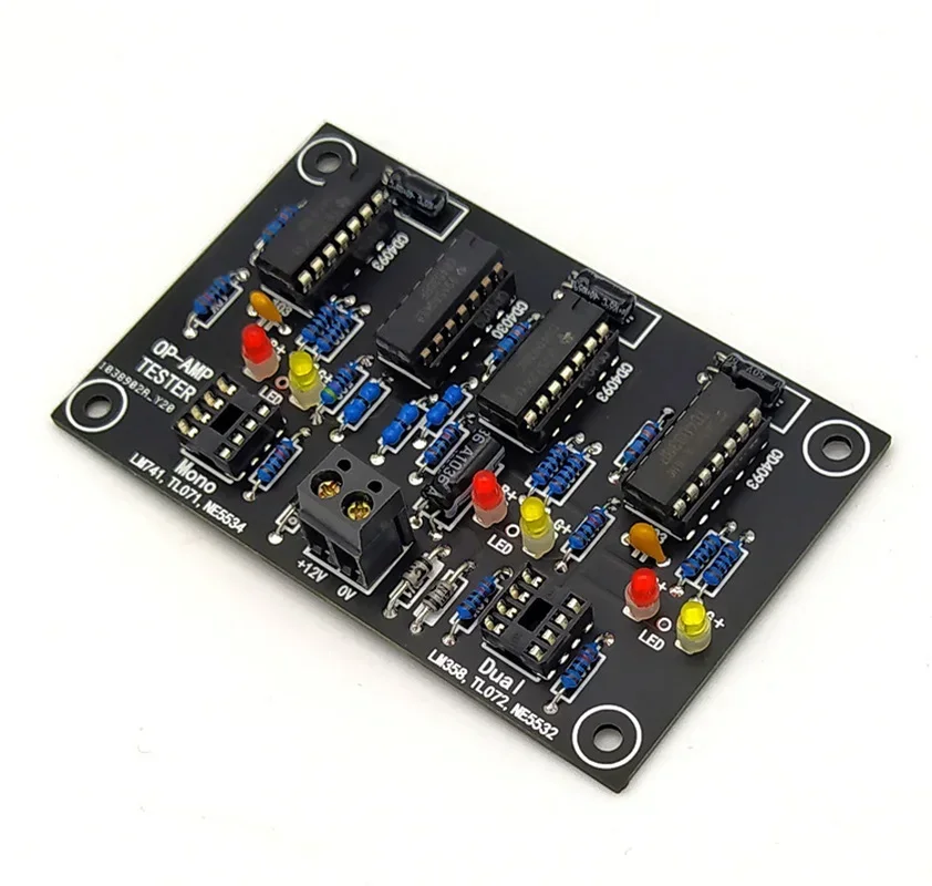 T1 Operational Amplifier Operational Amplifier Test Single Operational Amplifier Dual  TL071 TL072 TL081/082