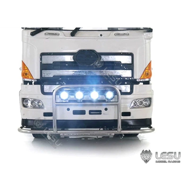 RC 1/14 LESU LKW LED-Scheinwerfer für Tamiya Hydraulikbagger Lader Muldenkipper für SCANIA MAN VOLVO Anhänger Kipper DIY-Teile – Detail 4