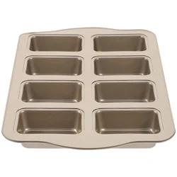 Cake Mold Multi-grid Bread Muffin Pan Small Baking Round Crispy Roasting Carbon Steel Pans for Various Loaf