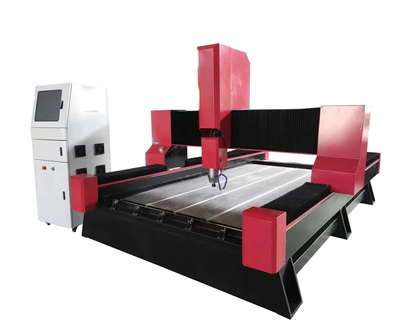 Water Jet Cutting Machine Granite CNC Router 1325 Tombstone Marble Granite Stone Engraving Machine