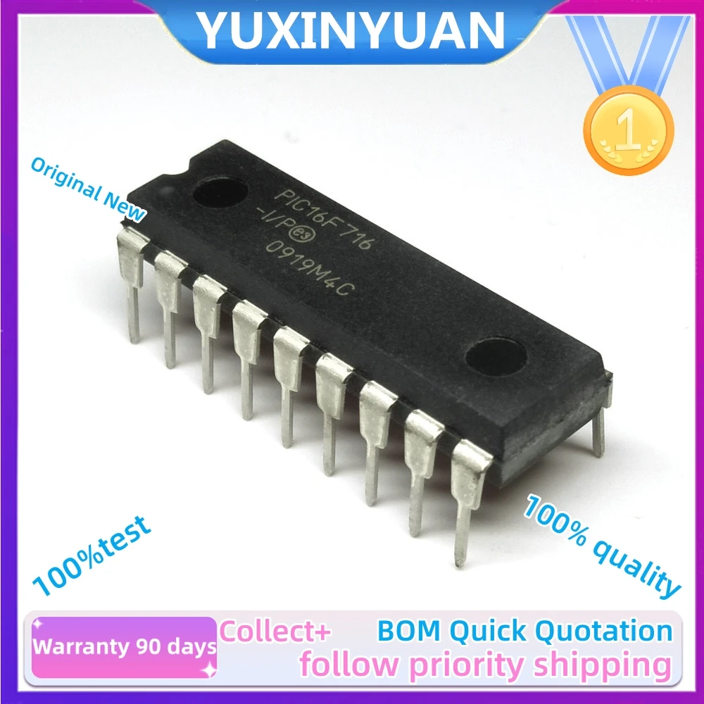 1PCs/Lot PIC16F737-ISP PIC16F716-IP PIC16F722-I SP  PIC16F723-I SP PIC16F726-ISP PIC16F737-ISP PIC16F767-ISP MCU Chip DIP-28 New