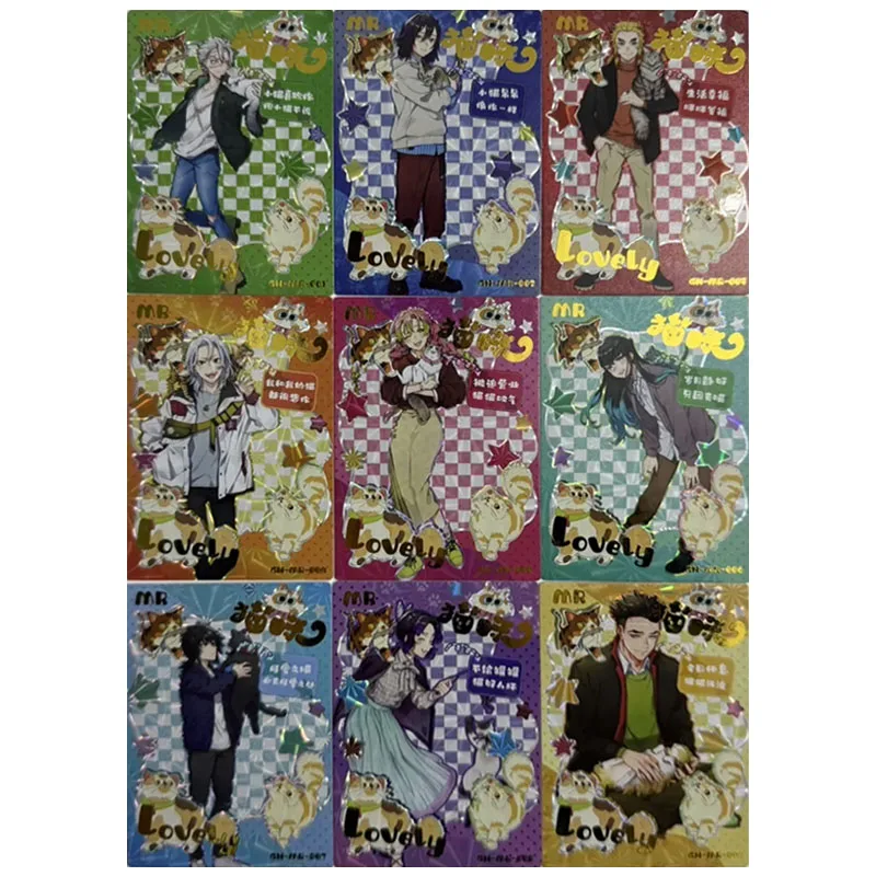 

Аниме One Piece MR Cards Kanroji Mitsuri Tokitou Muichirou Iguro Obanai Коллекционные карты Рождественский подарок на день рождения Детские игрушки