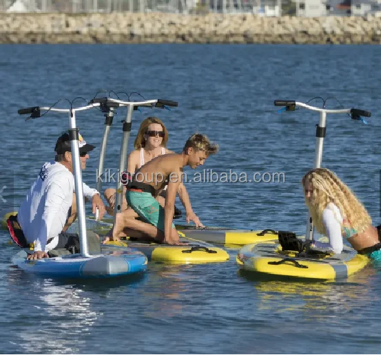 Popular Entertainment New Style Water Pedal Bike Inflatable Sup Board Stand Up Paddle Board