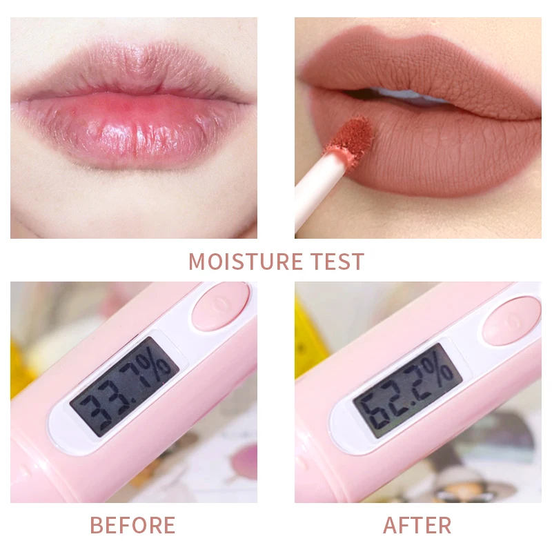 IMAGIC 1pcs matte Sexy 28 color Matte Lipstick lipgloss Waterproof Long Lasting Gloss Beauty makeup lip gloss fashion lip