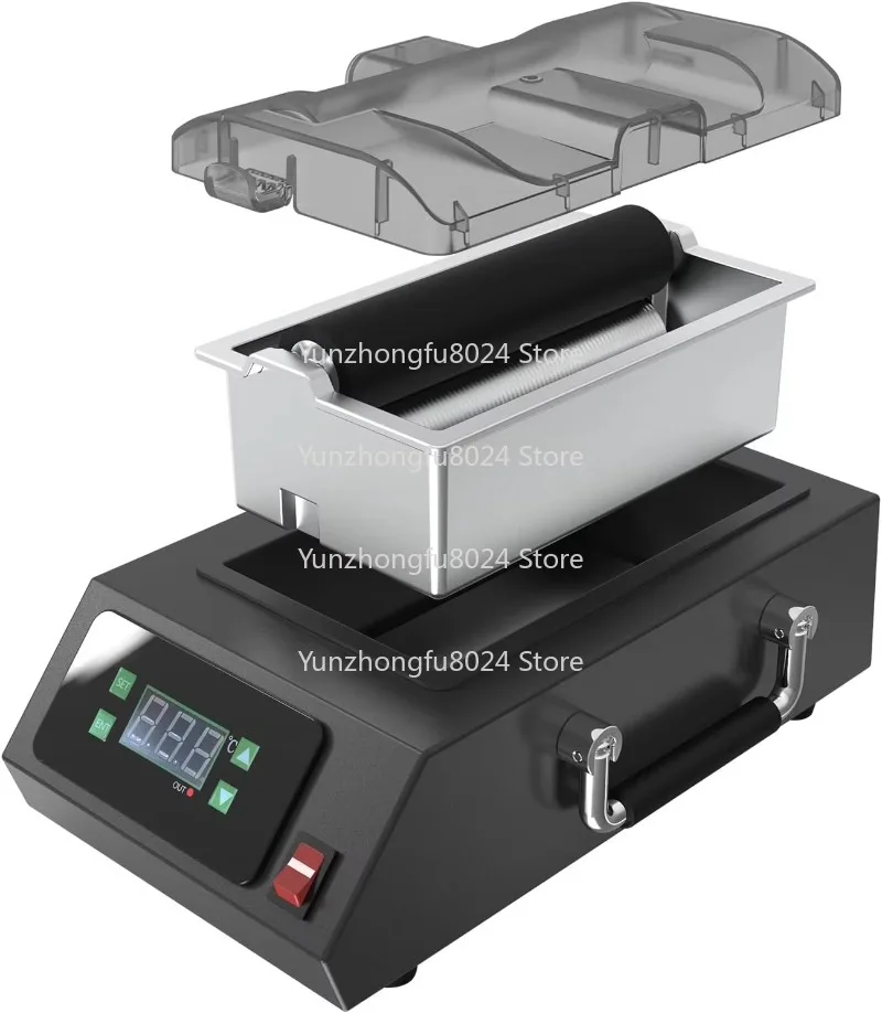 Alpine Skiing Nordic XC Ski Digital Wax Roller Machine Removable Wax Tray - Double Roller 150mm Width