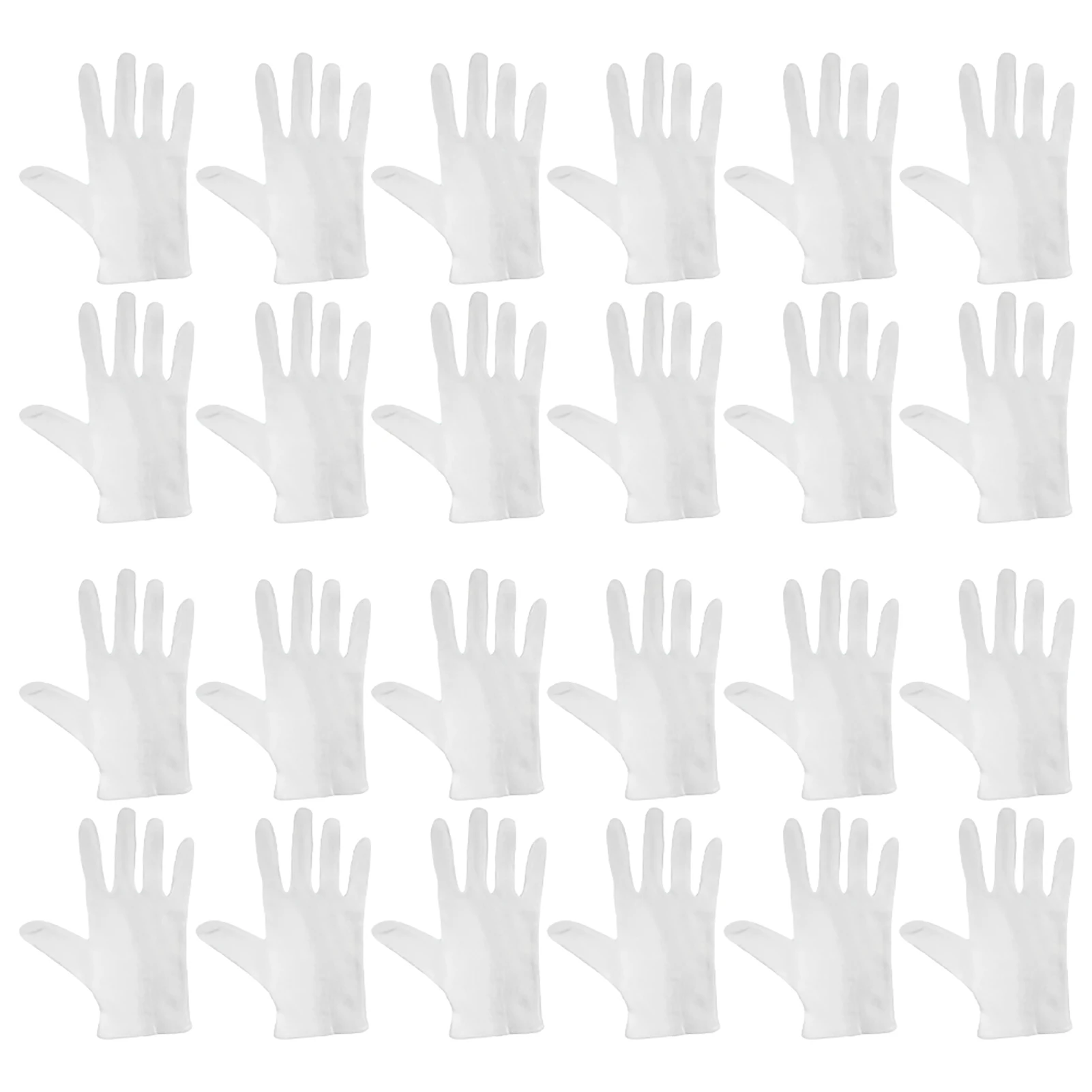 ถุงมือนิรภัยใช้ได้จริงสำหรับผู้ชายผู้หญิง12คู่ถุงมืออเนกประสงค์กันลื่นใช้ในสวนอุตสาหกรรมอุ่นเต็มนิ้วทนทานสำหรับการก่อสร้าง