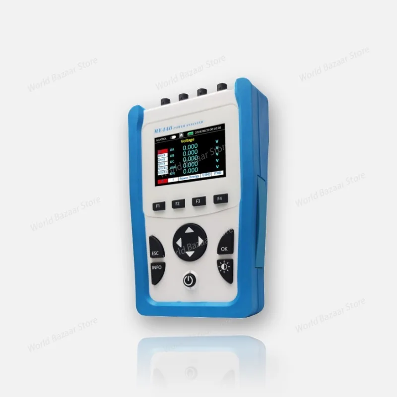 

ME440 Handhold Power data logger，Multifunctional electric energy ,Portable Roche coil power quality analyzer, Used for recording