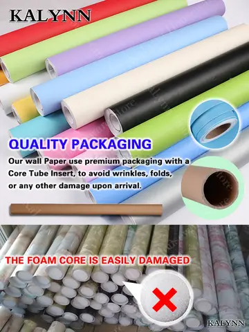 Himmelsblå självhäftande tapet, självhäftande kontaktpapper, vinyltapetrulle DIY dekorativa klistermärken skåp, bänkskiva 8 best sales blå tapet - №2