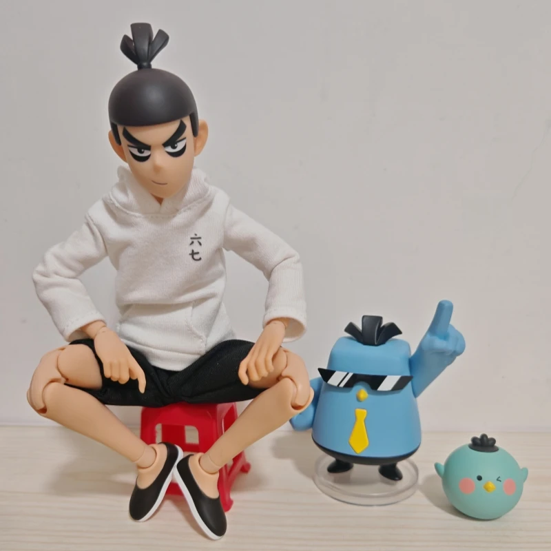 Nieuwe Echte 22 Cm Schaar Zeven Doek Gown Action Figure 1/8 Gezamenlijke Beweegbare Pop Verzamelen Model Desktop Decoratie Verjaardagscadeau