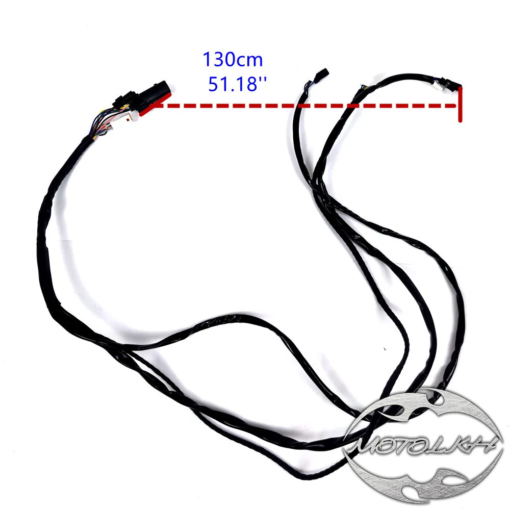 Handlebar Extender Cable Line Extension Cord For Indian Super Chief RT Limited Icon ABS Bobber Dark Horse 2022-2025
