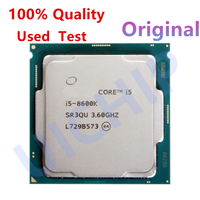 100% Original Core i5 8600K 3.6GHz Six-Core Six-Thread LGA 1151 cpu processor