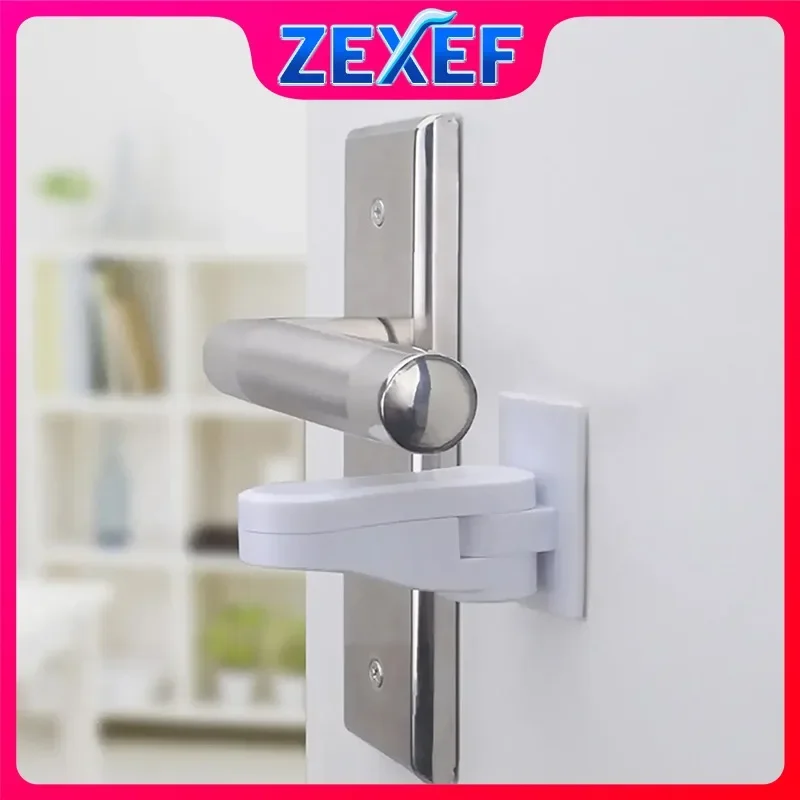 

ZEXEF Замок для детского шкафа, дверная ручка ящика, детский браслет, отверстие, защита от открывания, потерянный, без кражи, наконечник для домашних животных, страховочные защитные упоры