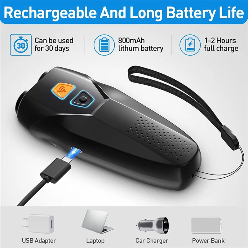 بالموجات فوق الصوتية الكلب مبيد الحشرات التدريب النباح وقف الكلب جهاز الردع LED كلب النباح وقف التحكم طارد + مصباح يدوي Set-ABJU