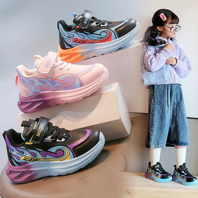 

Children Sneakers Breathable Comfortable Kids Running Shoes Soft Bottom 2026 New Fashion Boys Girls Casual Sports Shoes Non-slip