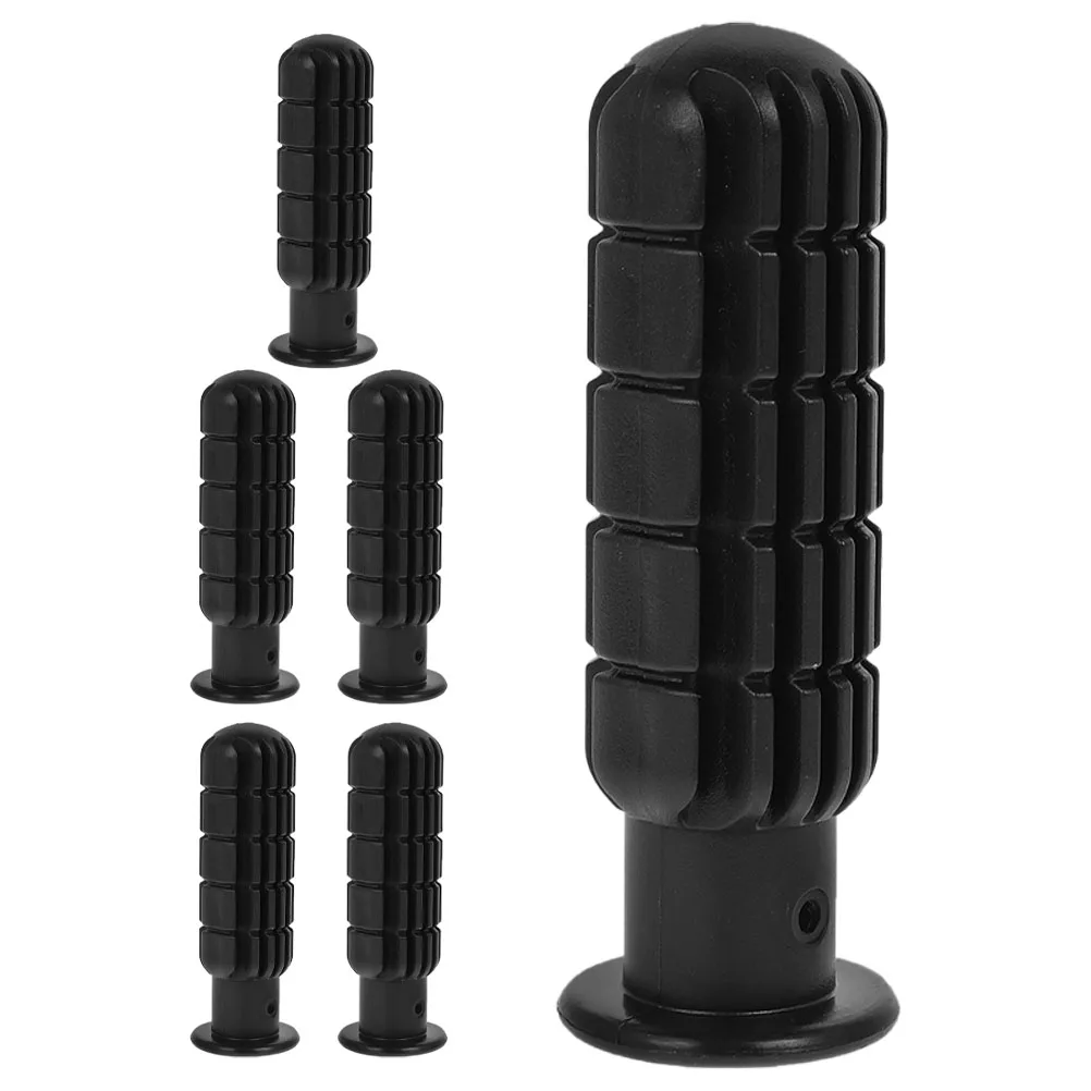 

6 Pcs Foosball Handles 0 7m Table Grips Comfortable 8mm Knobs PVC Replacement Parts Table Football Accessories