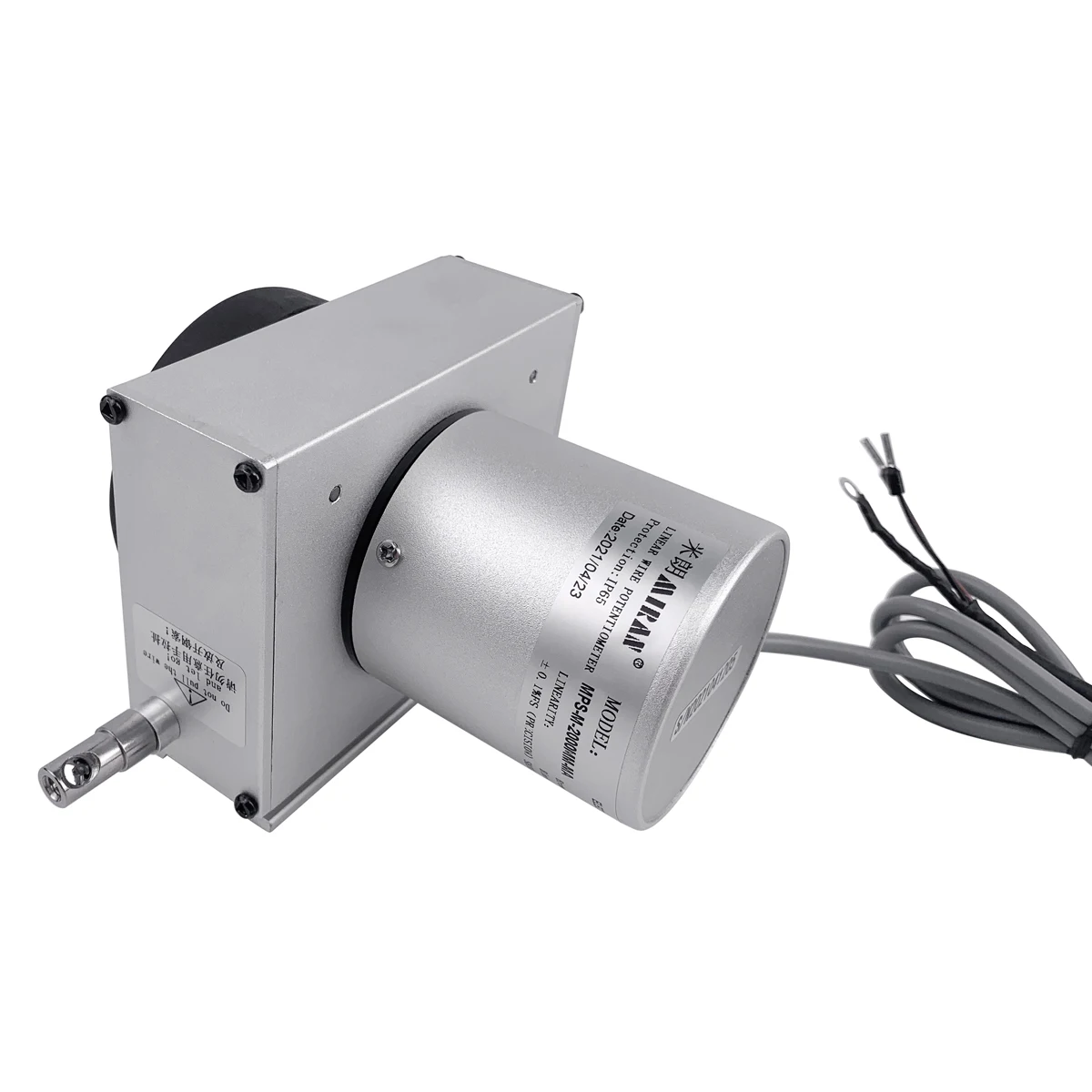 

MIRAN MPS-M-2000mm-P ABZ Phase Linear Scale 2000mm Incremental Encoder Potentiometer Wire Draw Encoder Linear Position Sensor
