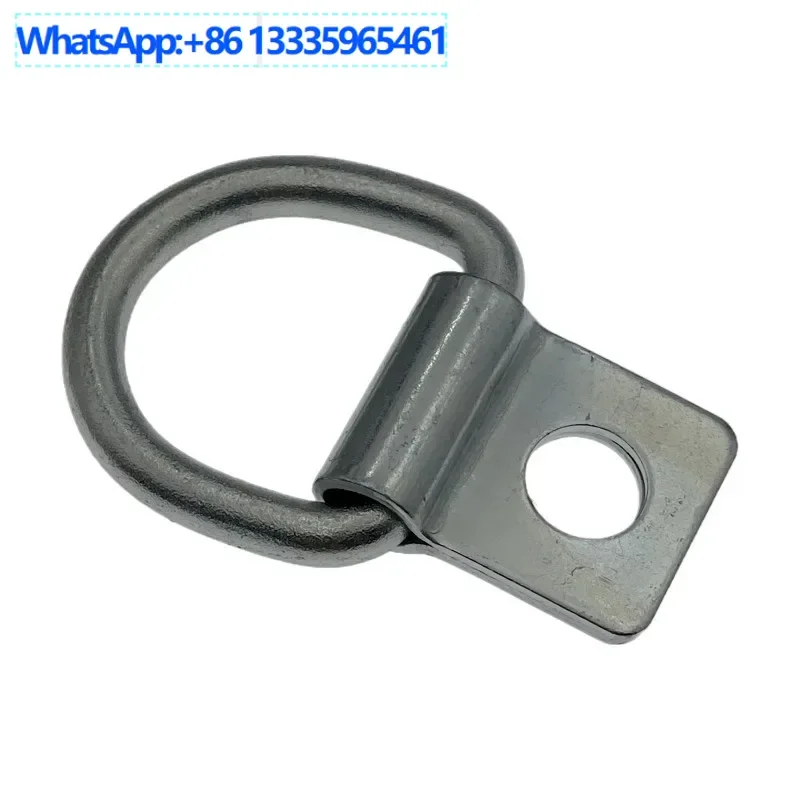 

30PCS V-shaped triangularD-shaped pull rope lying ring floor hook binding buckle cargo fixing ring trailer accessories