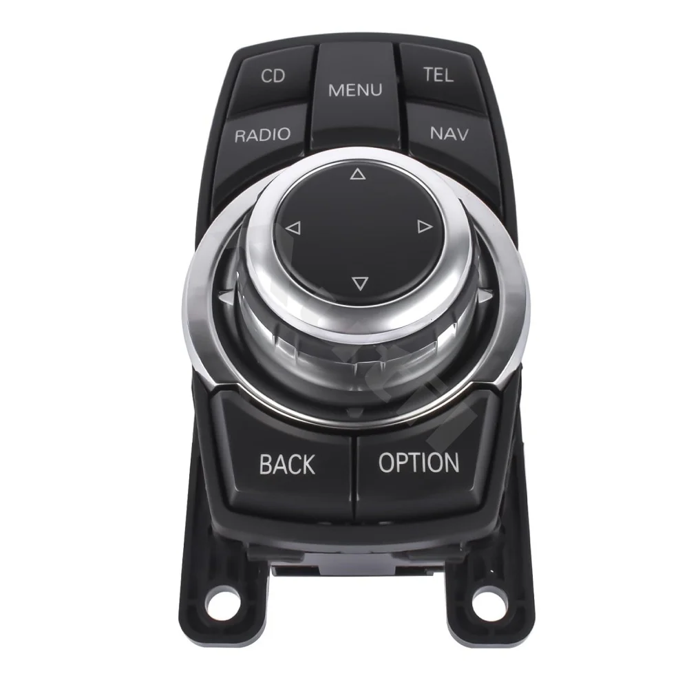 10Pin IDrive Media Switch Controller Knob 65829206446 65829206444 for BMW F10 F07 F11 F01 F02 F25 5/7/X3 Series 2007-2017