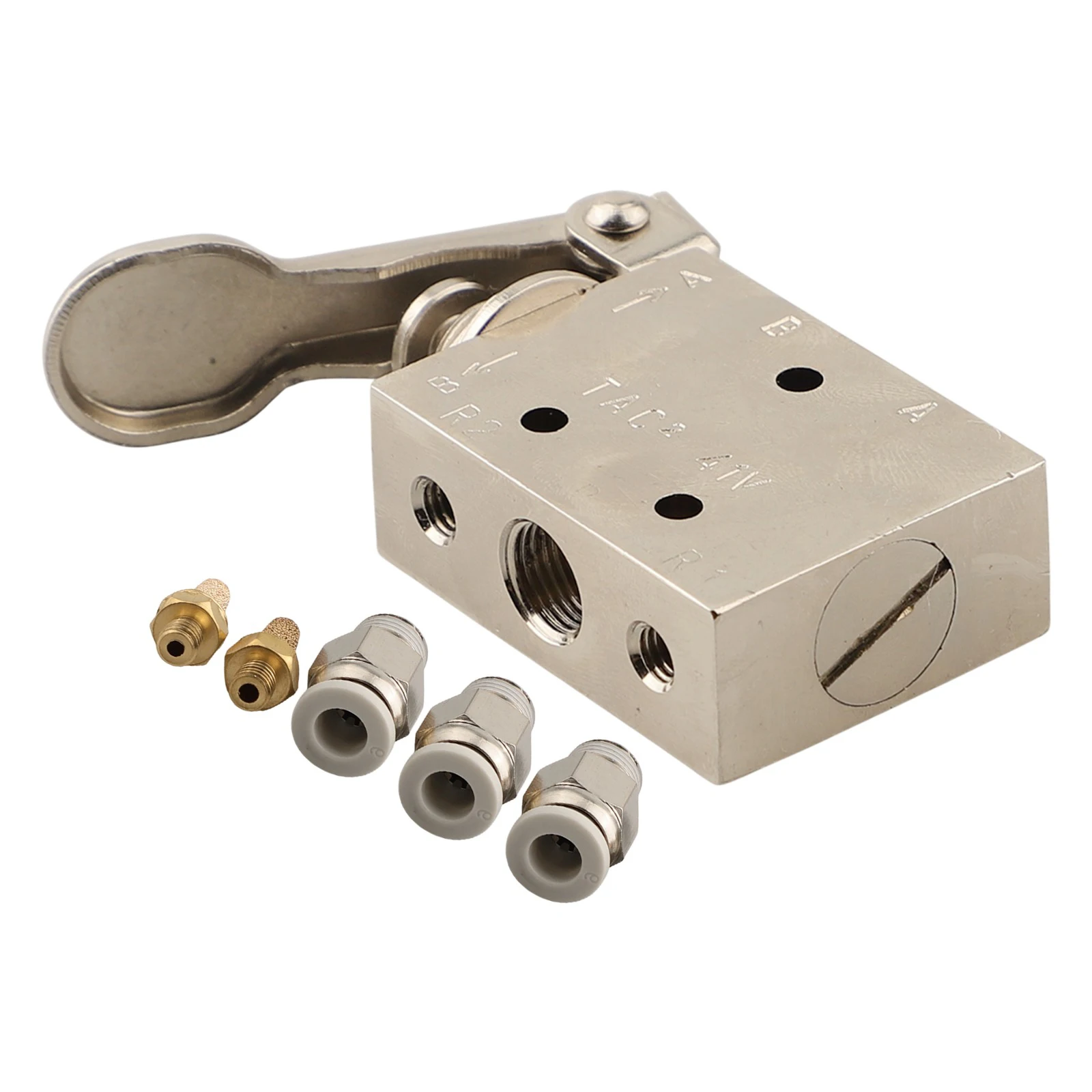 TAC2-41P+34T Pneumatic Valve 2 Position 3Way Mechanical Valve With 6mm Connector Tool Accessories Multi-tool Professional Tools