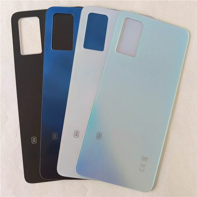 

10Pcs For Xiaomi Redmi Note 11 Pro 5G M21081111RG Glass Back Battery Cover Door Panel Housing Case For Redmi Note 11 4G