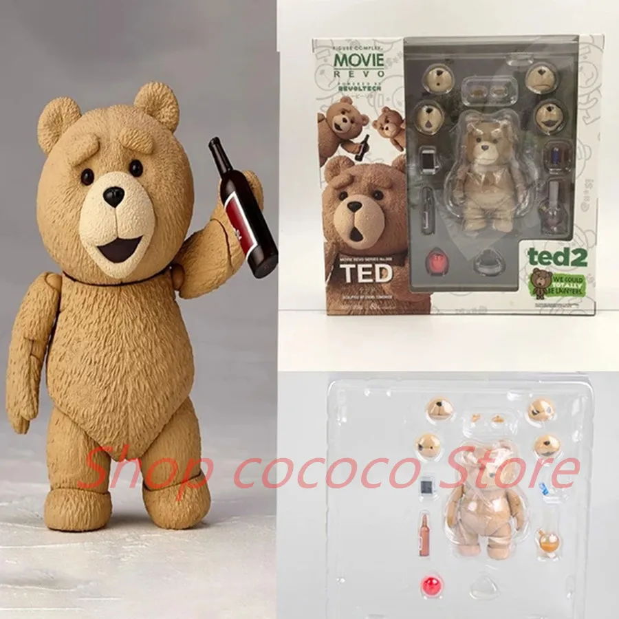 

Movie Ted 2 10cm Boxed Ted Teddy Bear Articulate Bjd Figure Model Toys
