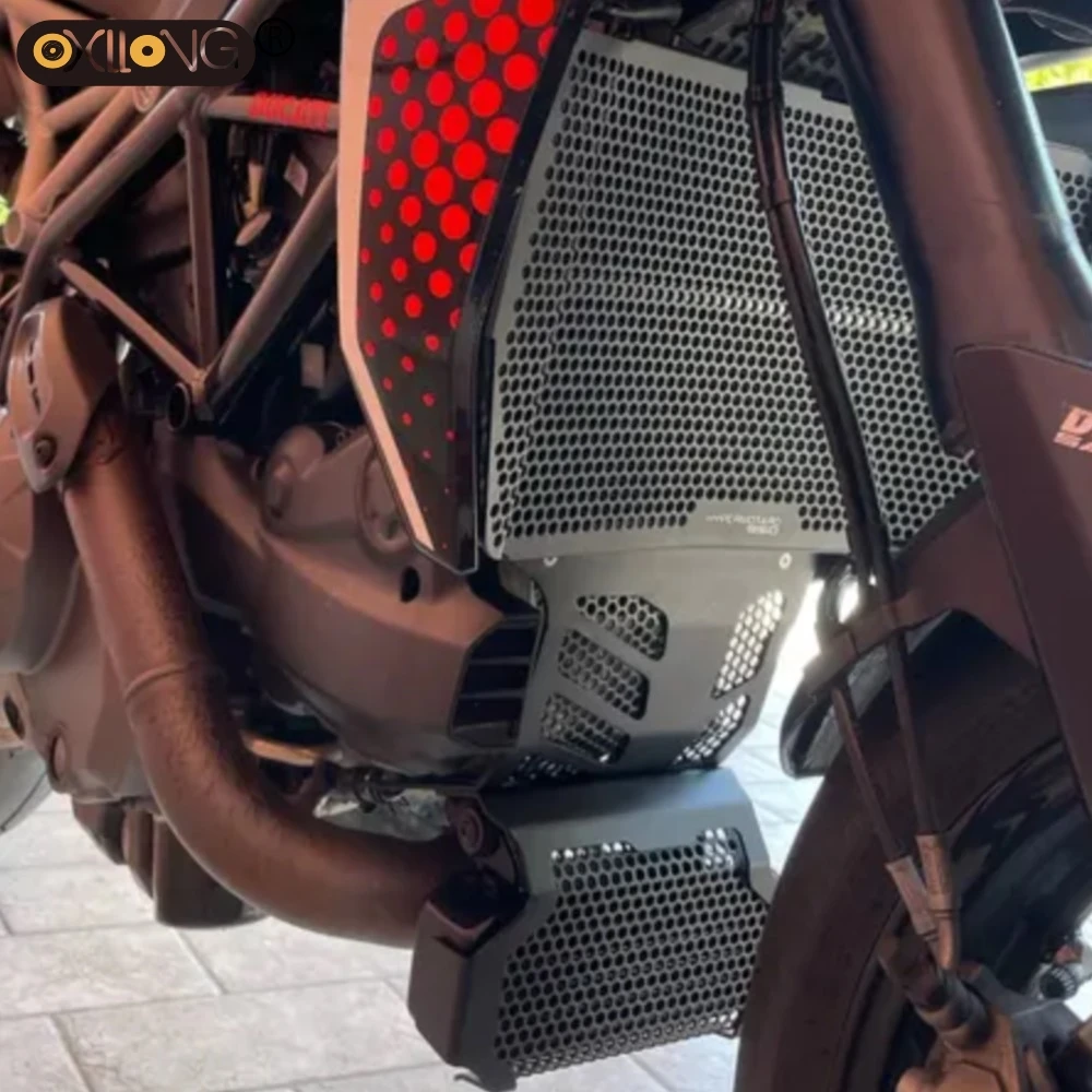 

For Ducati Hypermotard 950 SP RVE 2019 2020 2021 2022 2023 2024 2025 Motorcycle Accessories Radiator Guard Oil Cooler Cover