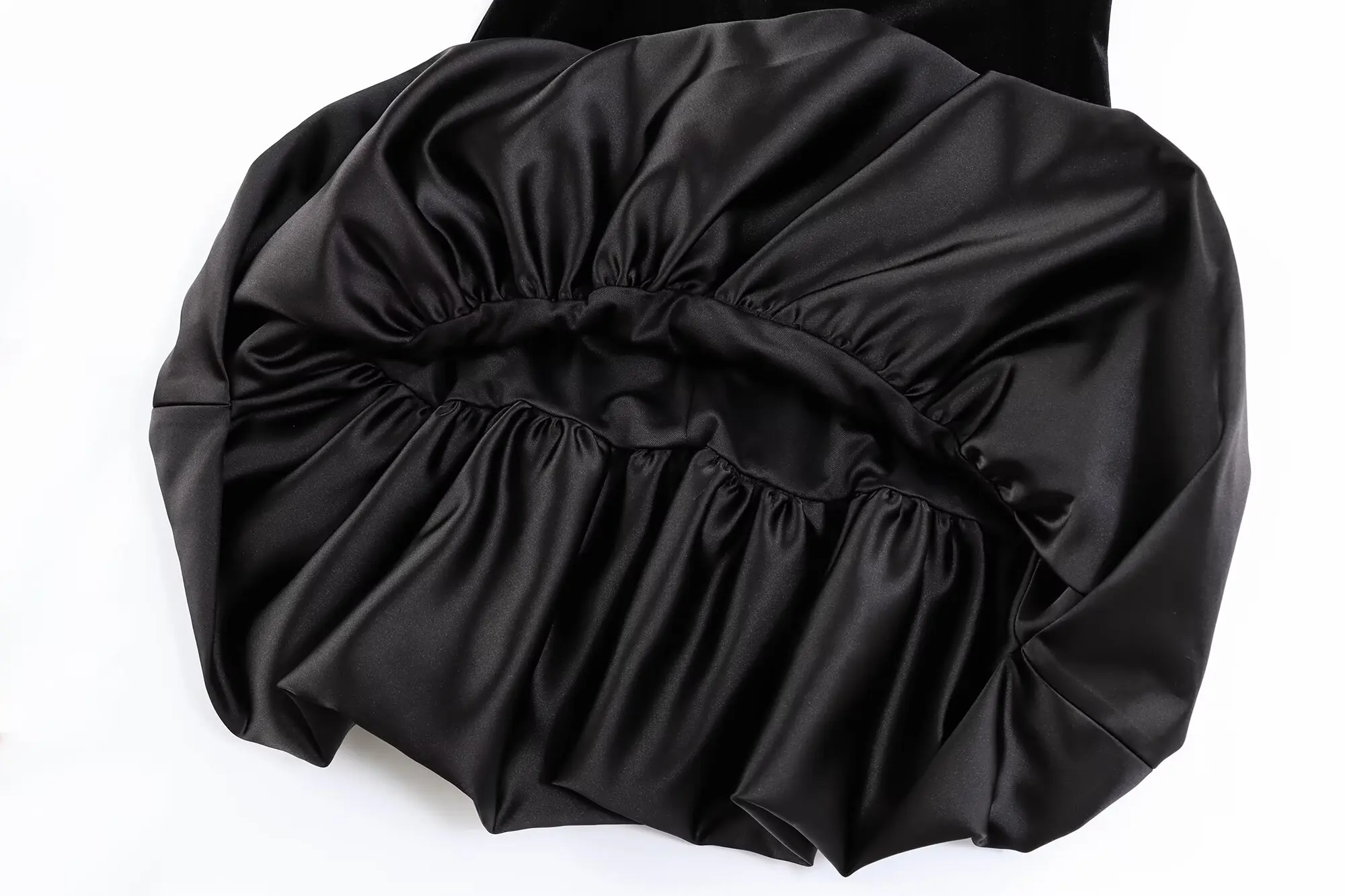 Jenny&Dave Minimalist Women's Velvet Dress Patchwork Strapless Dress Sexy Party Mini Dress Girls French Fashion Ladies Dress