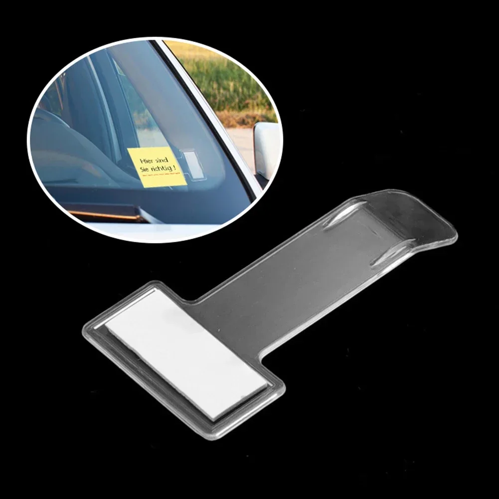 

Car Parking Ticket Clip Car Window Windscreen Glass Fastener Clip Universal Auto Fastener Clips Car Accessories