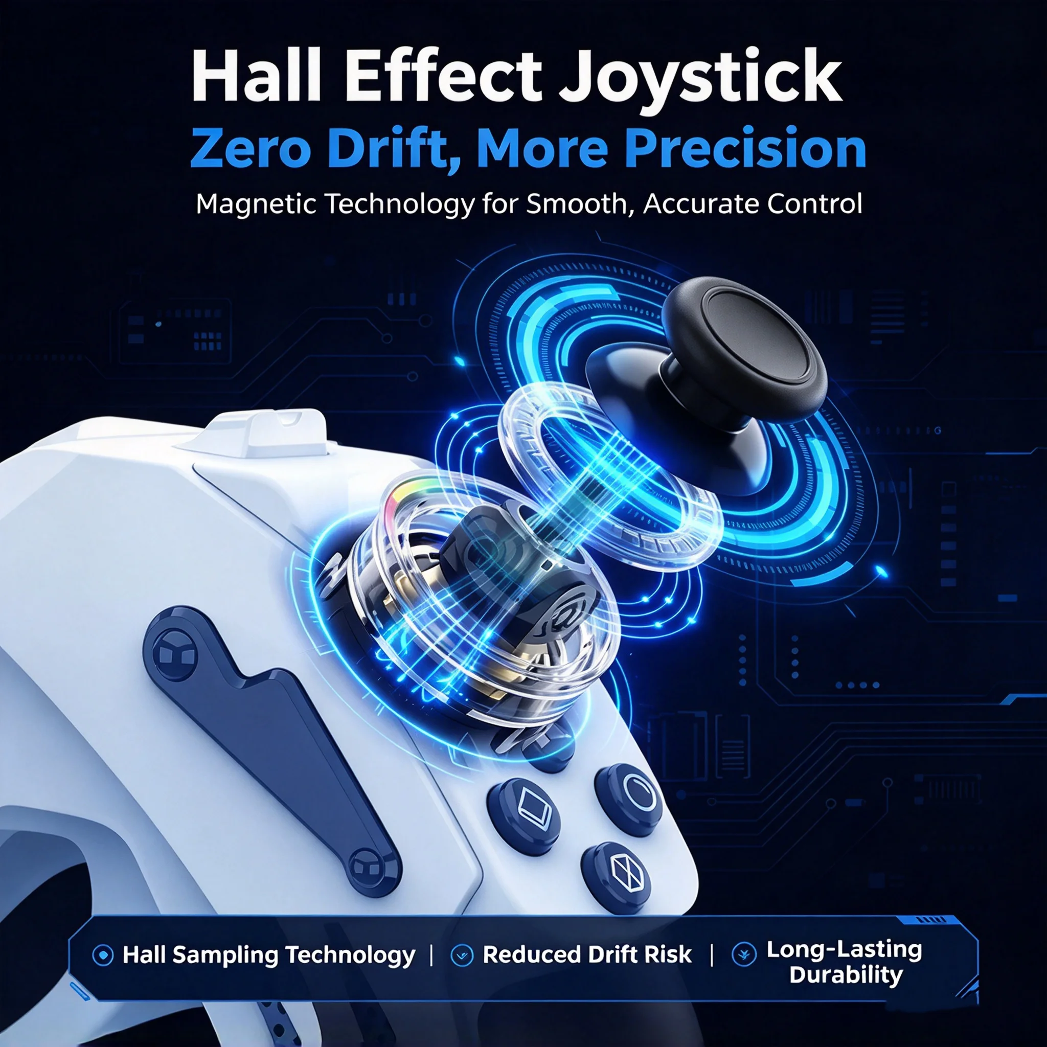 Wired Light Gun Motion Controller for PS5, PC Steam, Shooting Game Controller with 6-Axis Gyro & Dual Motor Vibration for PS5