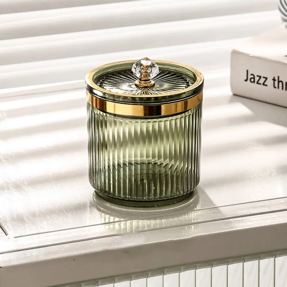 New Multifunctional Storage Box with Lid Transparent Storage Canister High-capacity Lipstick Organizer Box Jewelry