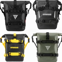 Bolsa impermeable para colocación de herramientas de reparación, bolsa para BMW R1200GS R1250GS HONDA Suzuki DL650 v-strom, bolsa de barras de choque para marco de motocicleta