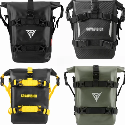 Bolsa impermeable para colocación de herramientas de reparación, bolsa para BMW R1200GS R1250GS HONDA Suzuki DL650 v-strom, bolsa de barras de choque para marco de motocicleta