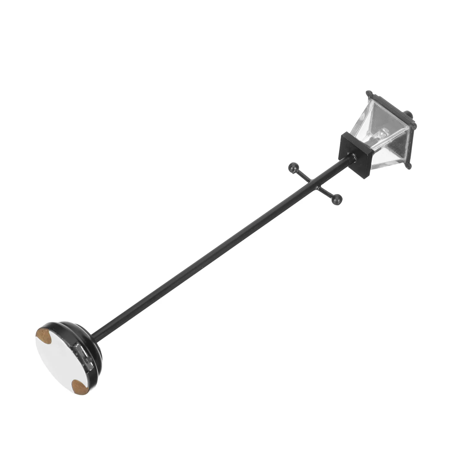 

Realistic Mini LED Floor Lamp Adornment Exquisite Compact Size Lightweight Stable Base for Mini House Decoration Small Space