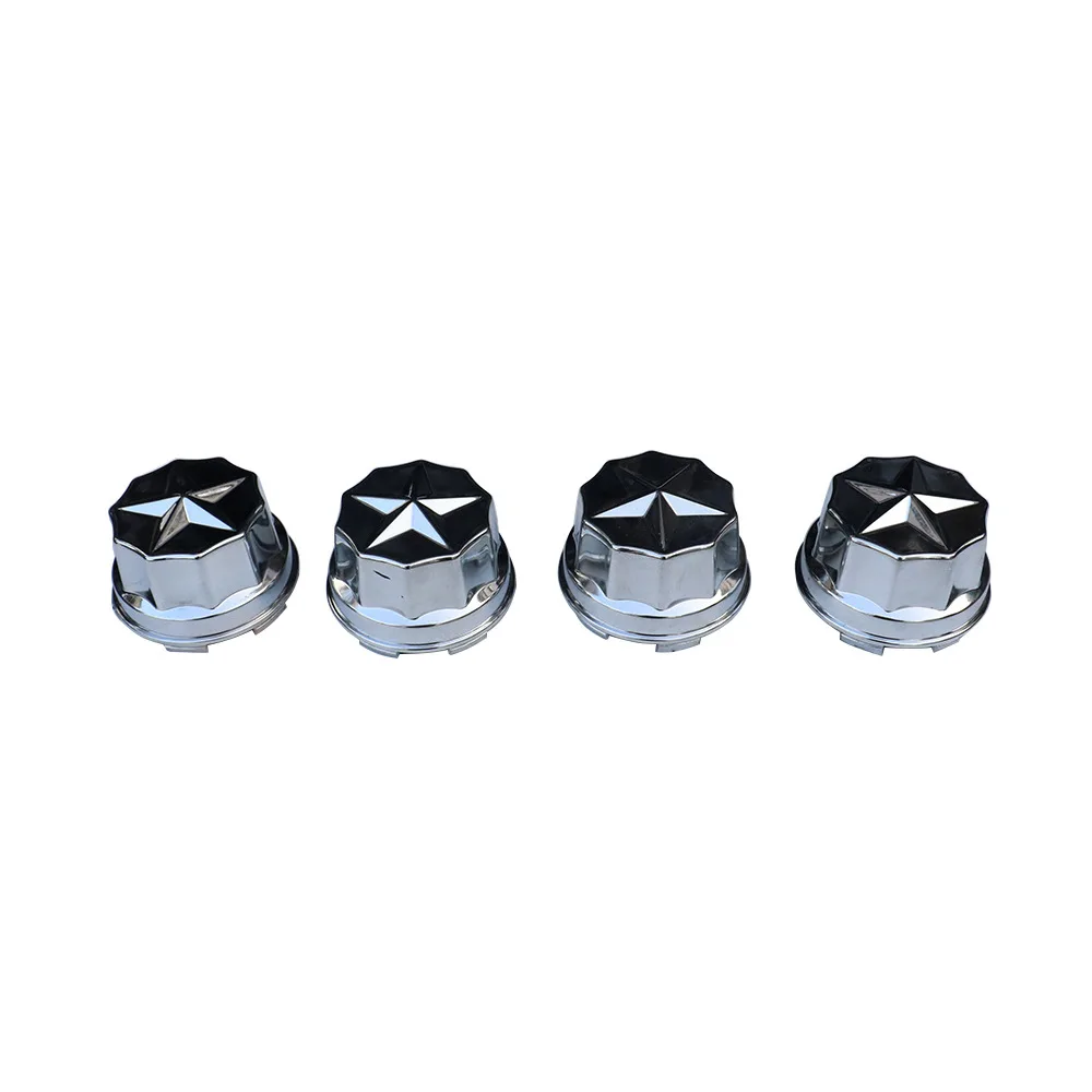 Four Wheel Beach Modificat Accessories Go Kart Size Bull Wheel Hub Decorative Cover 8-14 Inch Aluminum Alloy Electroplated Cover